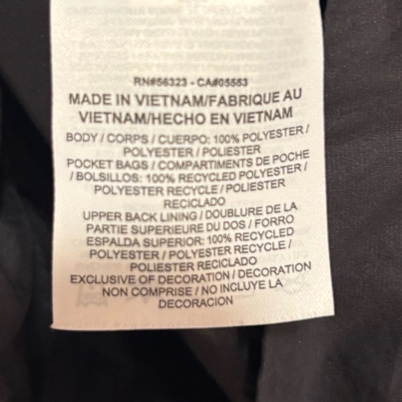 NIKE Women’s Black Lightweight Jacket, Size S, Worn Once, Like New Condition - Picture 12 of 12